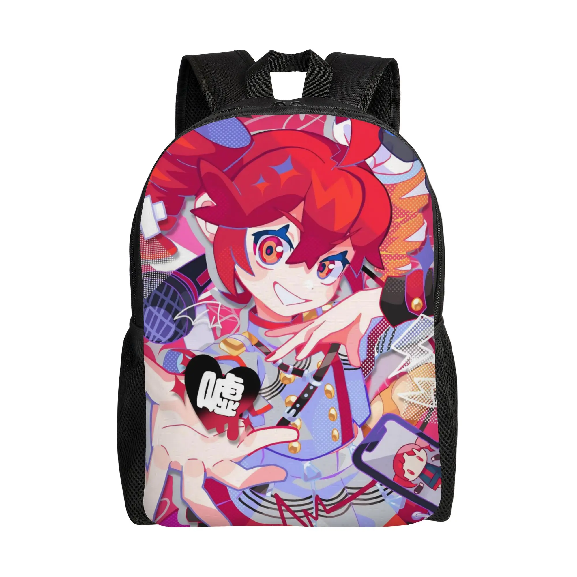 Cartoon Kasane Teto Backpack for Men Women Teenage High School Work Daypack Laptop Computer Canvas Bags Sports 1