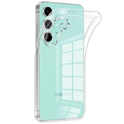 Ultra Thin Silicone Soft Clear Phone Case - Transparent Back Cover - S25