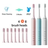 Sonic Electric Toothbrush Rechargeable Tooth Brushes Adult Timer Washable New Ultrasonic Electronic Whitening Cleaning Teeth 1
