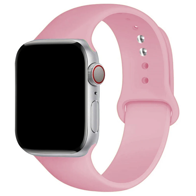 Silicone Sports Band for Smartwatch - Adjustable Loop Bracelet