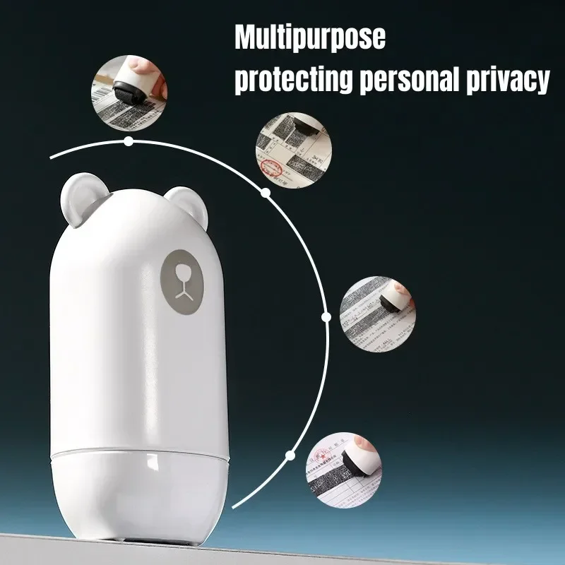 Privacy Guard Roller Stamp for Confidential Data Protection and Security