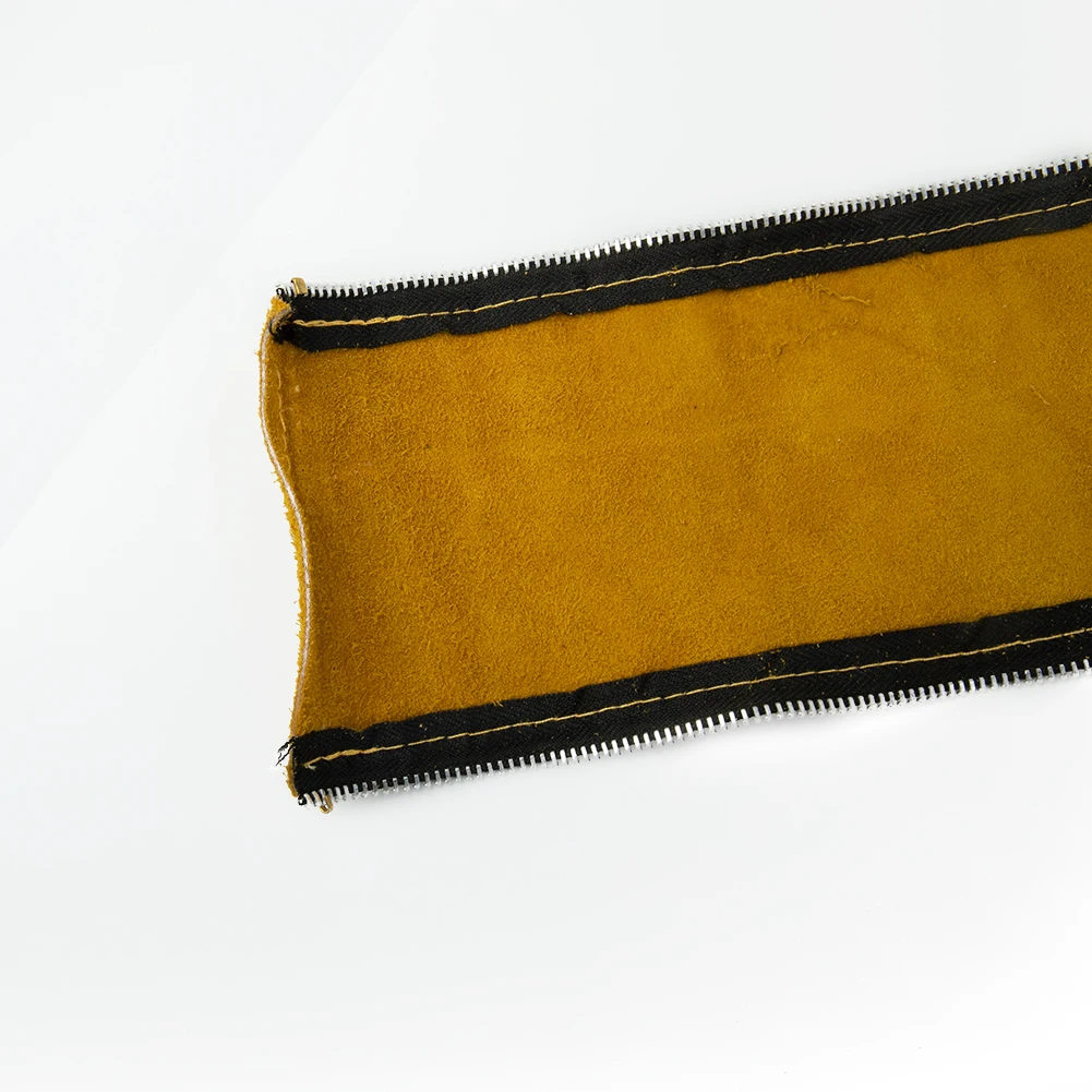 

TIG Torch Hose Yellow 10.5cm/4\" Width 7.5m/25ft Length 980 Grams Flame-retardant Leather Industrial High Quality