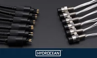 Hydrocea 1000m Depth ROV Open Diy Kit Waterproof Connector Female Socket Male Cable for Subcon Remote Operated Vehicle 1