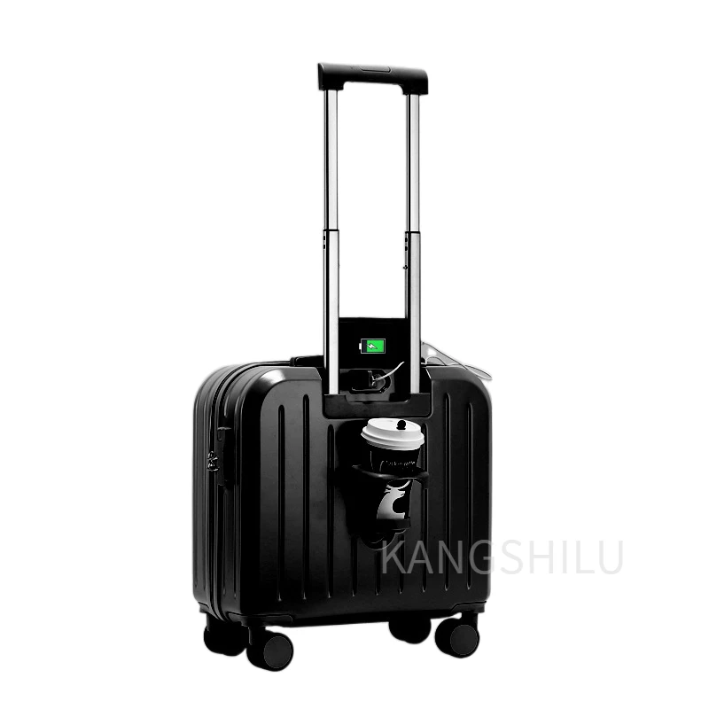 New Travel Trolley Case 18-Inch 20-Inch Small luggage compartment  suitcases on wheels Rolling Luggage Carry-on Suitcase Zipper