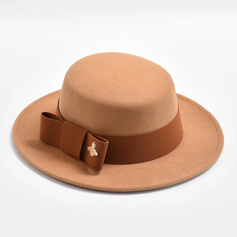 Fashion Fedora Hat for Women Formal Wedding Church Party Jazz