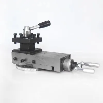 

Lathe Turning Tool Holder Machine Tool Slide Slide Rest Compound Rest Assembly For BV20 BV25/CJM250