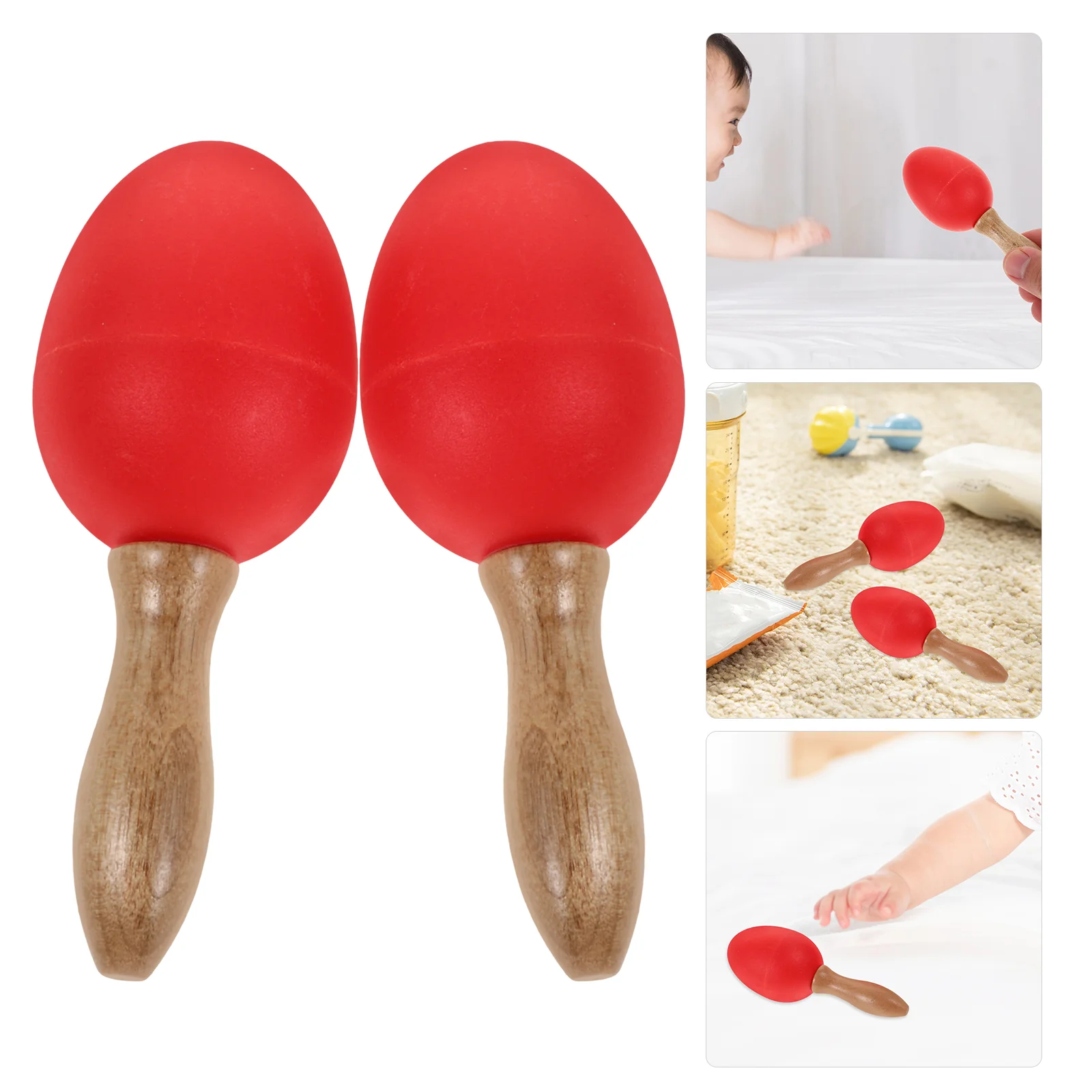 Maracas Orff Instrument Egg Shaker Music Instruments for Adults Shakers Percussion