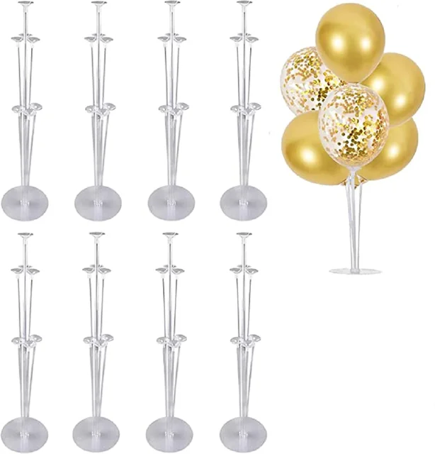 2 sets of 70CM balloons, 7-head float, central decoration, balloon accessories rack - AliExpress