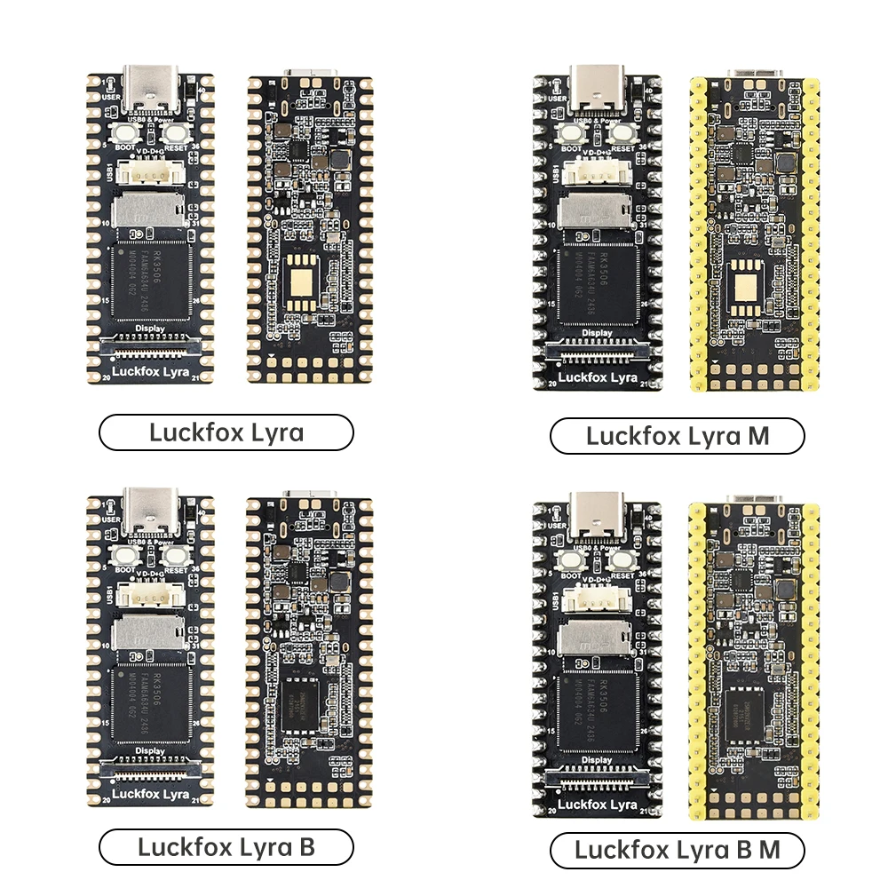 Luckfox Lyra/Luckfox Lyra B Luckfox RK3506G2 Mini Linux Development Board Three core Processor Arm Cortex-A7 core board development