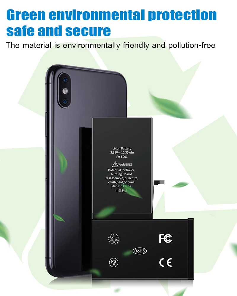 2024 Batteria del telefono Per Apple 5 6 S 7 8plus X Xr Xs Max 11 12 Pro 13 14 plus Sostituzione Bateria Per batterie iphone 7 - immagine 3