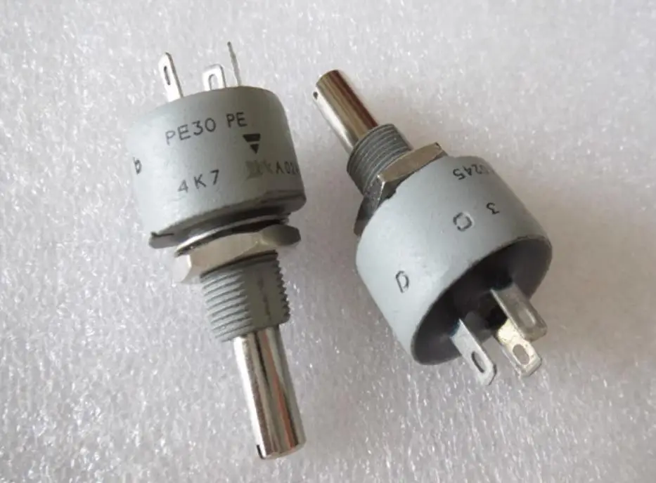 Potenciômetro Original Pe30 Pc30 4k7 4.7k 20 Eixo 25 Milímetros Interruptor Yk1 Peças Lote