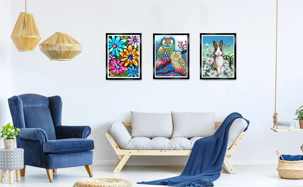 Magnetic Diamond Art Photo Frames 25/ 35*25cm Diamond-Painting Frames Wall  Gallery Self-Adhesive Creative Living Room Home Deco - AliExpress