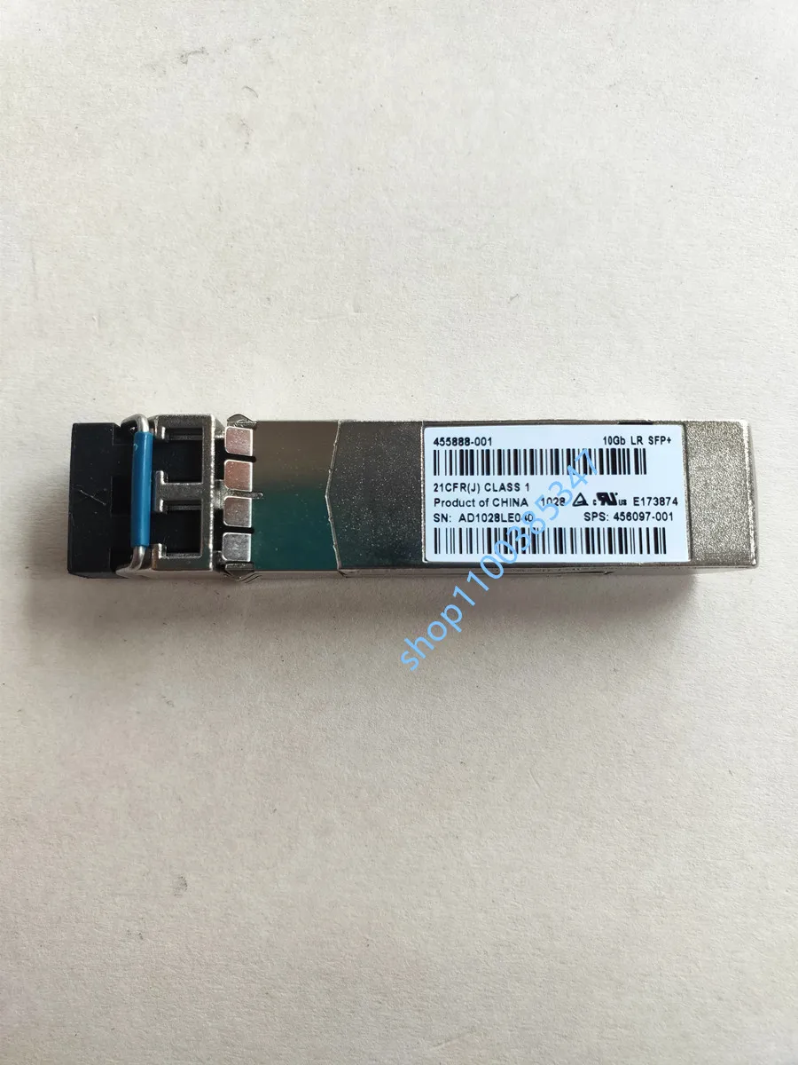 SFP 10g Single mode/455888-001/455886-B21/456097-001/H/10G LR SFP+ 10km lr/10gb lr Network adapter, switch optical fiber module