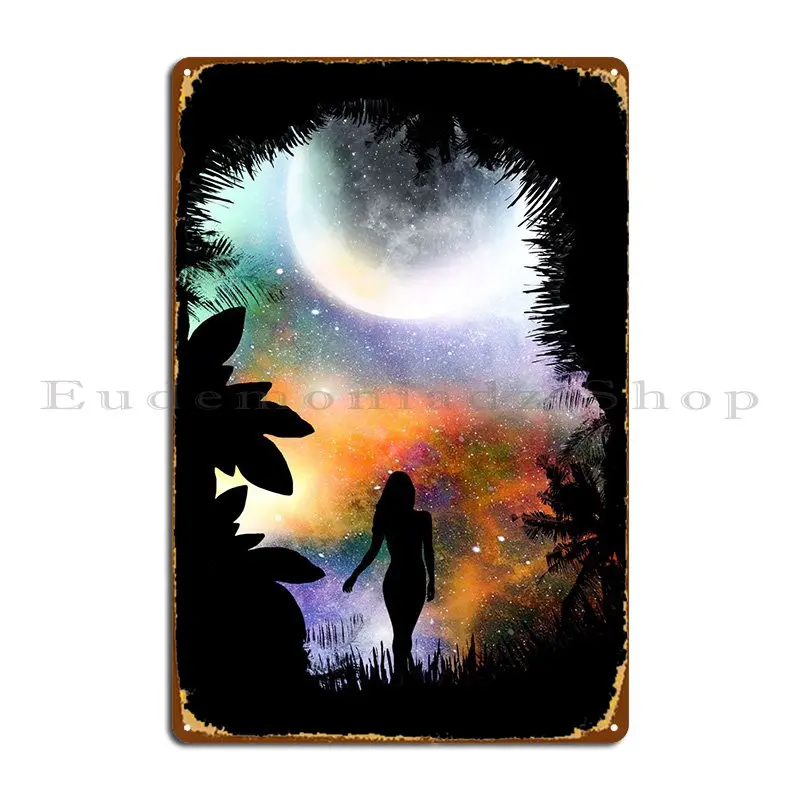 

Abstract Space Metal Plaque Poster Garage Character Classic Poster Bar Tin Sign Poster