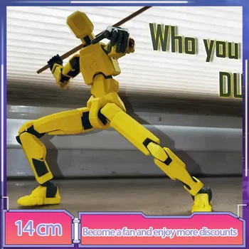 다관절 이동식 모양 변경 로봇 2.0, 3D 인쇄 마네킹 더미, 13 캐릭터 피규어 장난감, 부모-자녀 게임, 어린이 선물