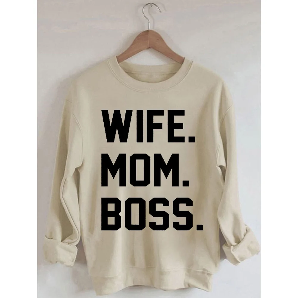 

Rheaclots Women‘s Mama Mommy Mom Bruh Long Sleeve Sweatshirt