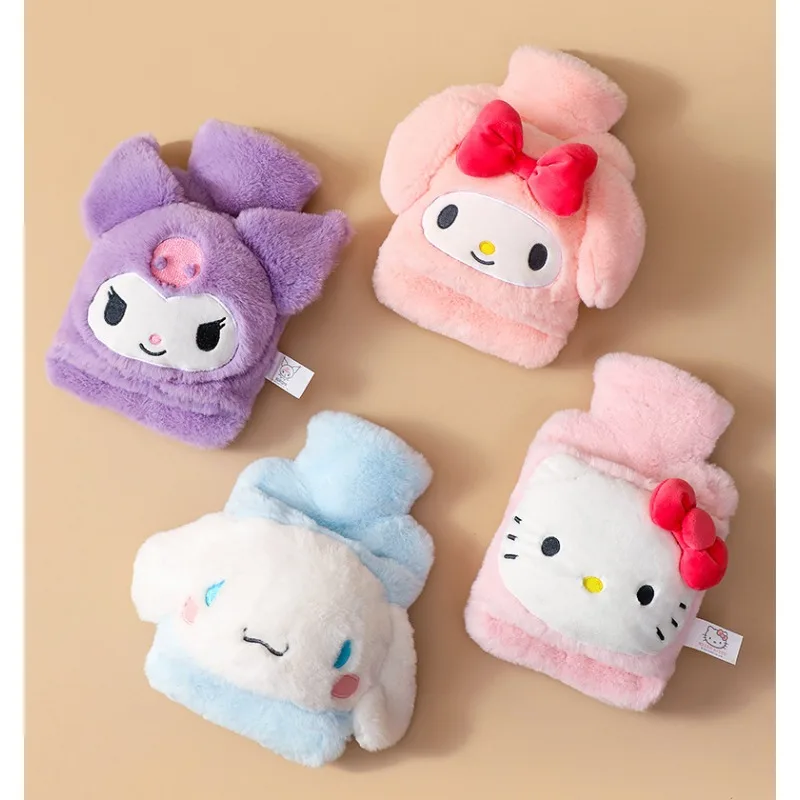 

Sanrio Hello Kitty Cinnamoroll Warm Water Bag Cartoon Pvc Hot Water Bottle 1000ml Household Use Water Injection Cute Thermal Bag