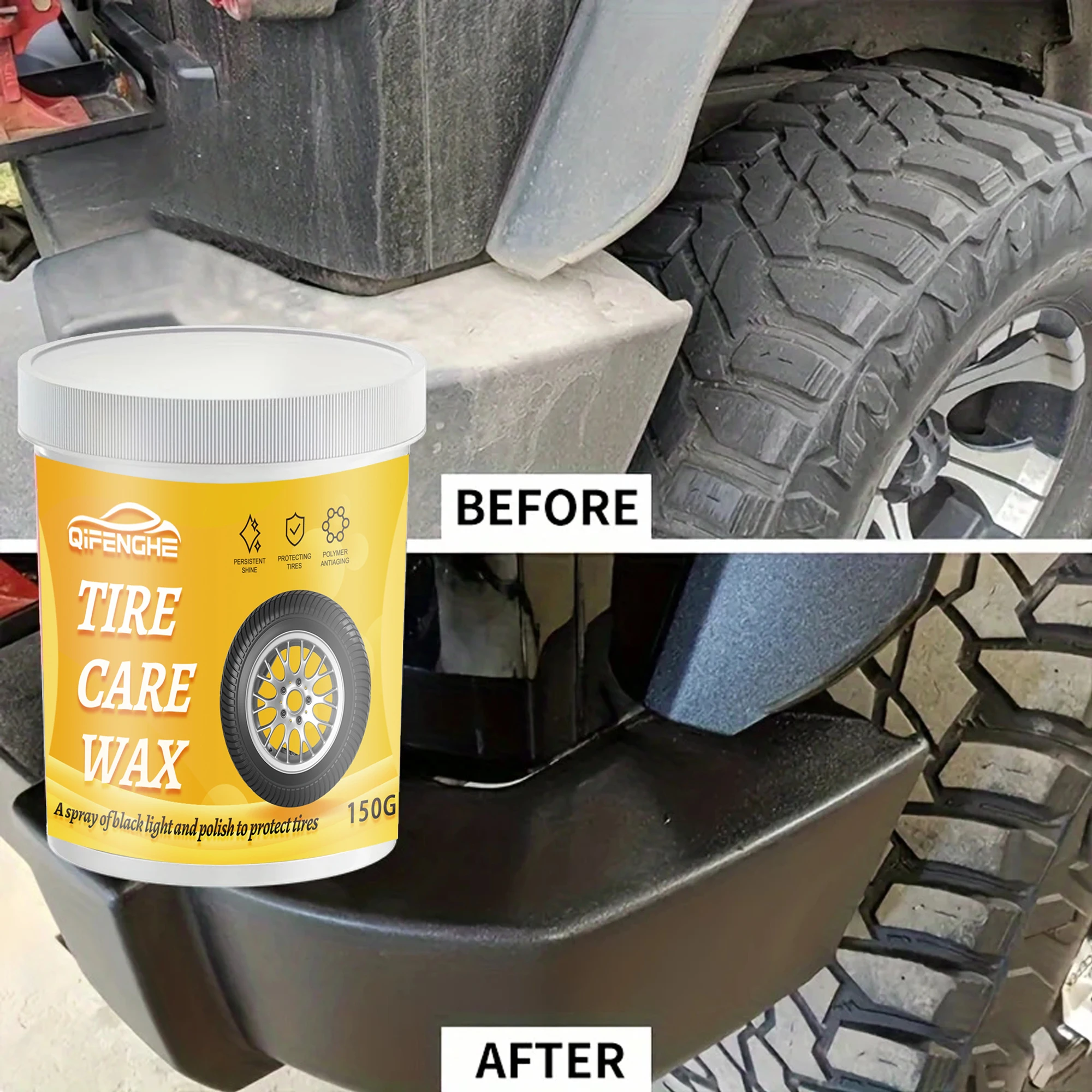 Plastic Restorer Car Rubber Black Gloss Paste For Fade & Oxidation Repair Whitening Reduction And Restoration Of Trims Bump