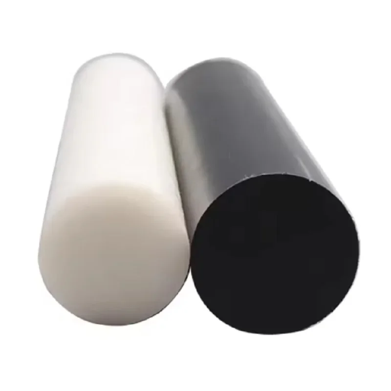 Black White Acetal Delrin Plastic POM Nylon Rod Shaft Bar 5mm 6mm 8mm 10mm 12mm 15mm 20mm 25mm 30mm 35mm 40mm 45mm 50mm 220mm
