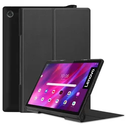Premium PU Leather Flip Stand Case for 11 - Inch Tablets - Elegant and Durable Cover (Black)
