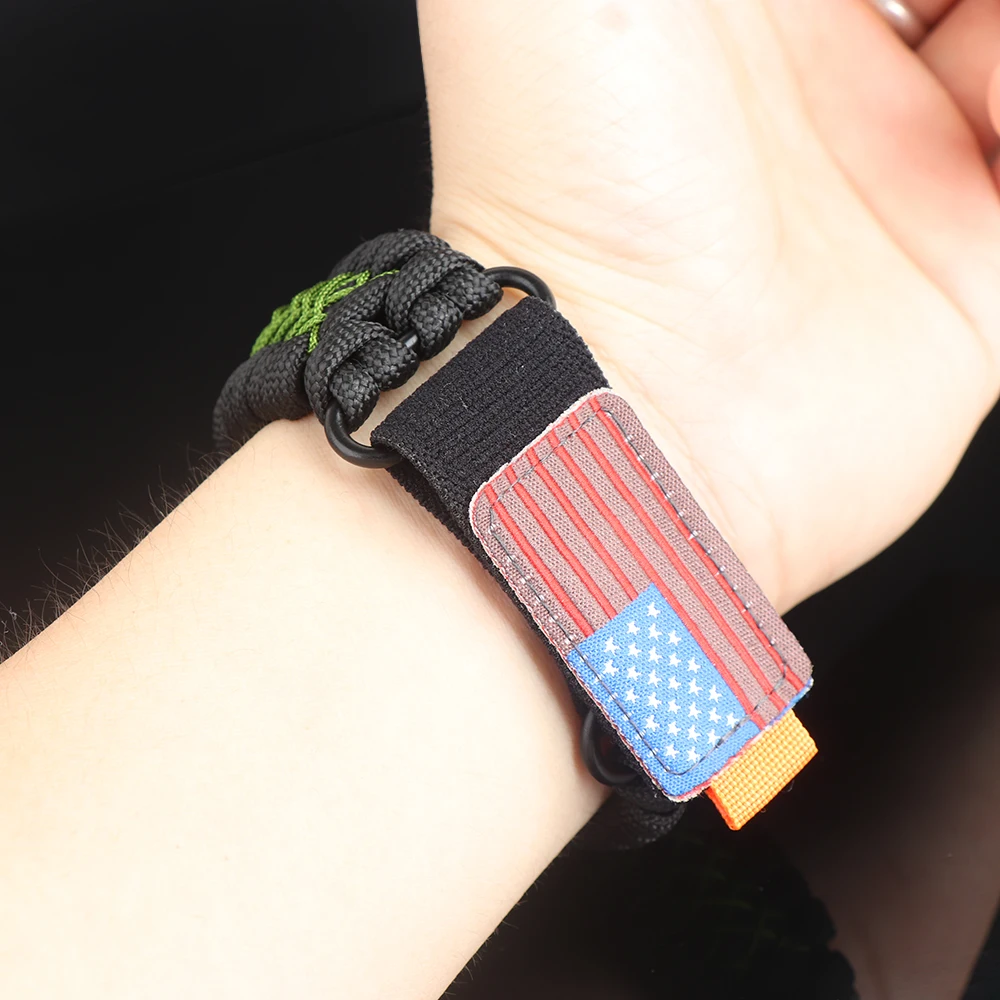 Multicolor Braided Outdoor Rope Band