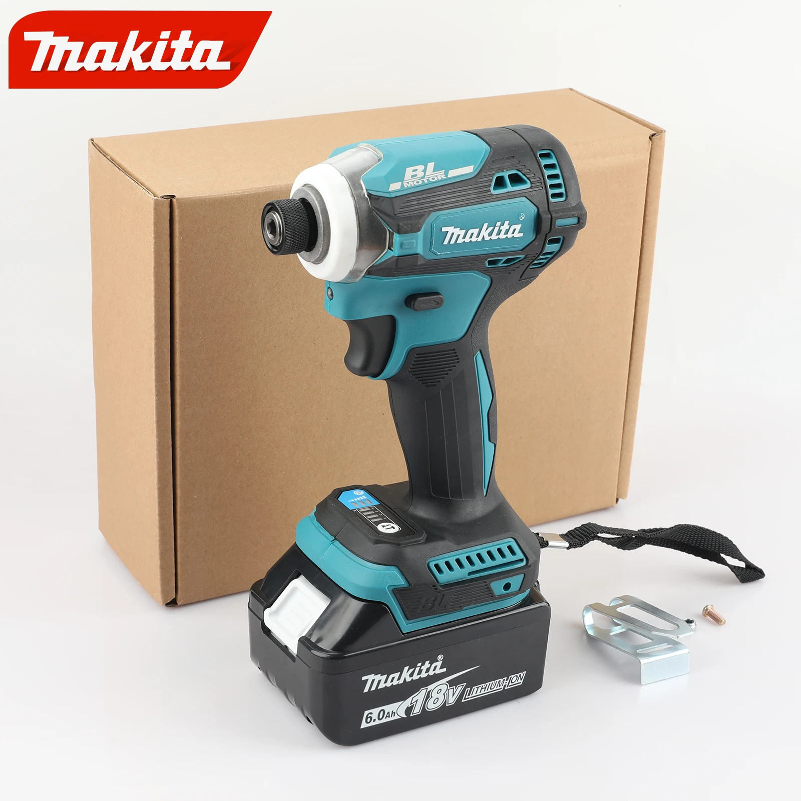 Makita DTD171 18V Brushless Impact Driver Rechargeable Screwdriver Drills Cordless Power Tools 4