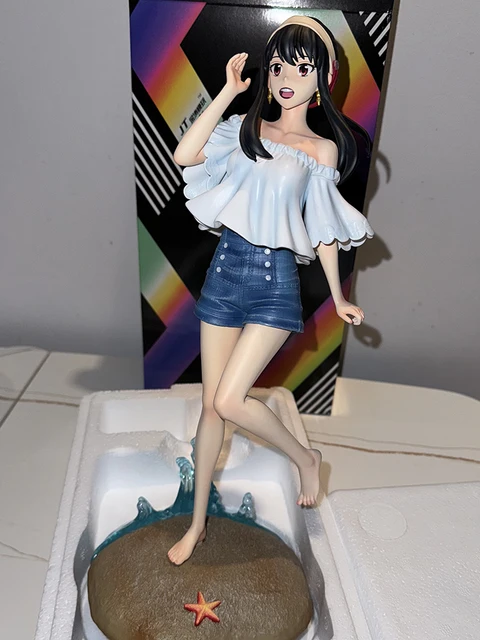 Statue JT 30cm, Figurines de la Famille Animespy, Yor Forger, Figurines d'Action de Plage, Magnifique Modèle de Poupée, Collection, Ornement, Cadeau de Noël 1