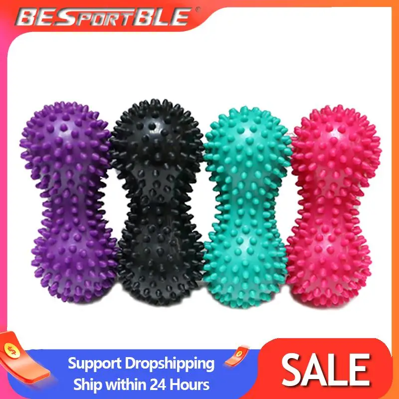 Foot Massage Roller Peanut Double Lacrosse Spiky Ball Myofascial Balls for Plantar Fasciitis