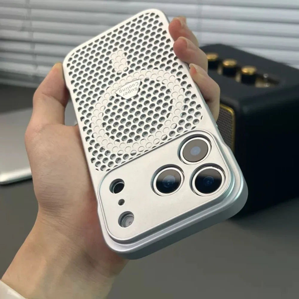 Luxury Magnetic Honeycomb Breathable Case - Matte Slim Frameless Cooling Cover