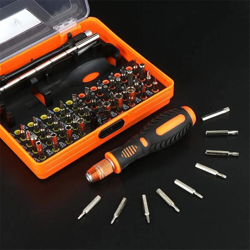 53 Pcs/lot Screwdriver Set Screw Driver Kit Phillips Torx Hex