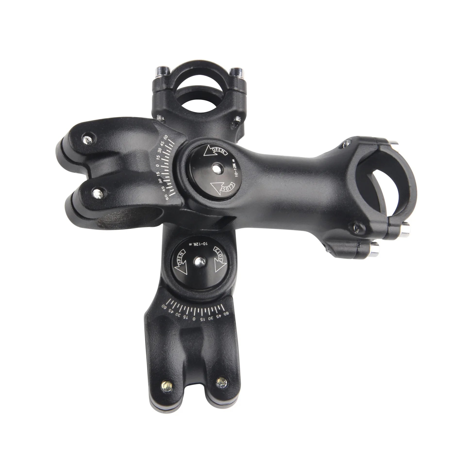 Bicycle Stem MTB Road Bike Adjustable Stem Bicycle Handlebar Stem 31.8mm /25.4mm Ultralight Aluminum Alloy Bike Riser Parts