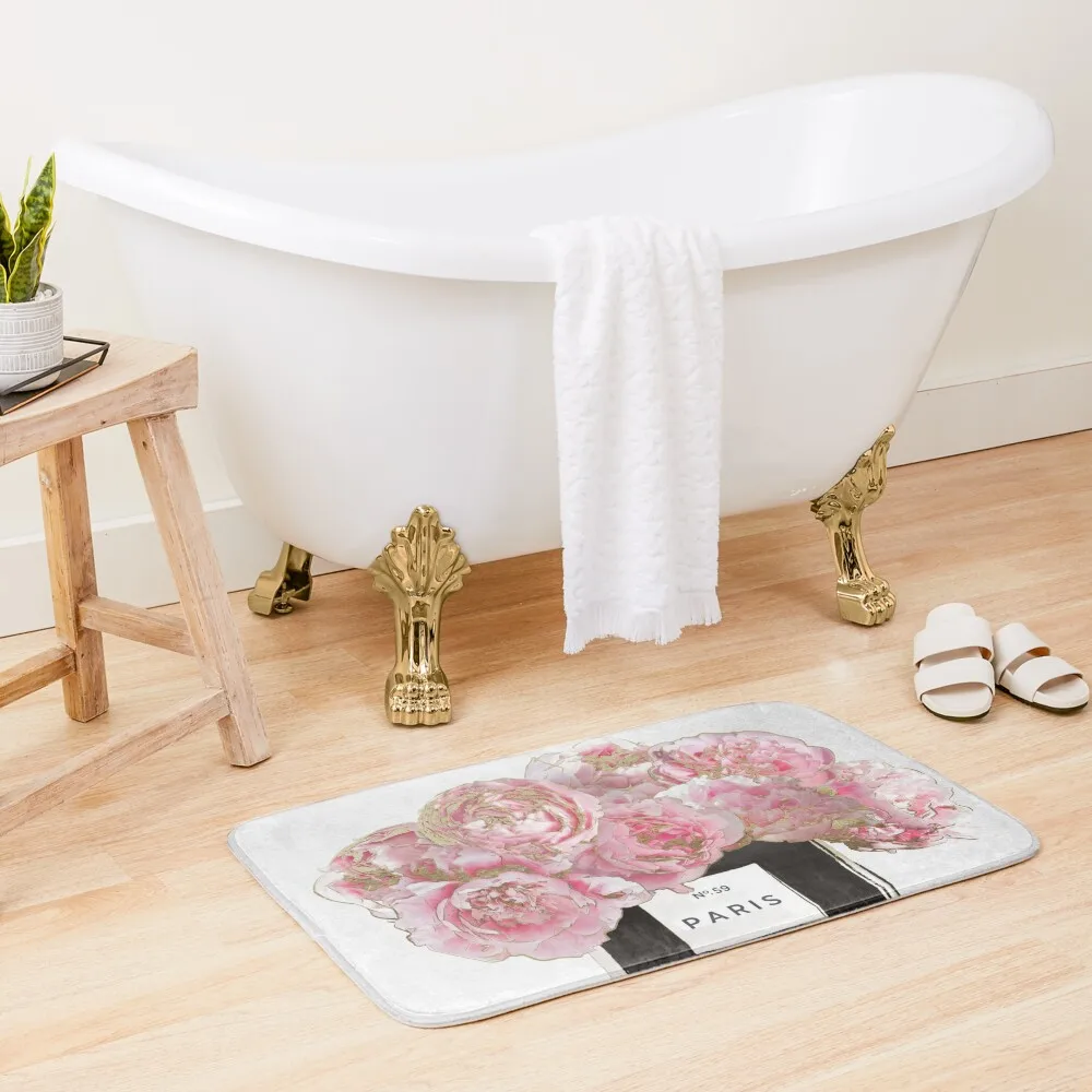 

Pink Scented Bath Mat Things For Bathroom Rugs Living Room Non Slip Carpet Mat