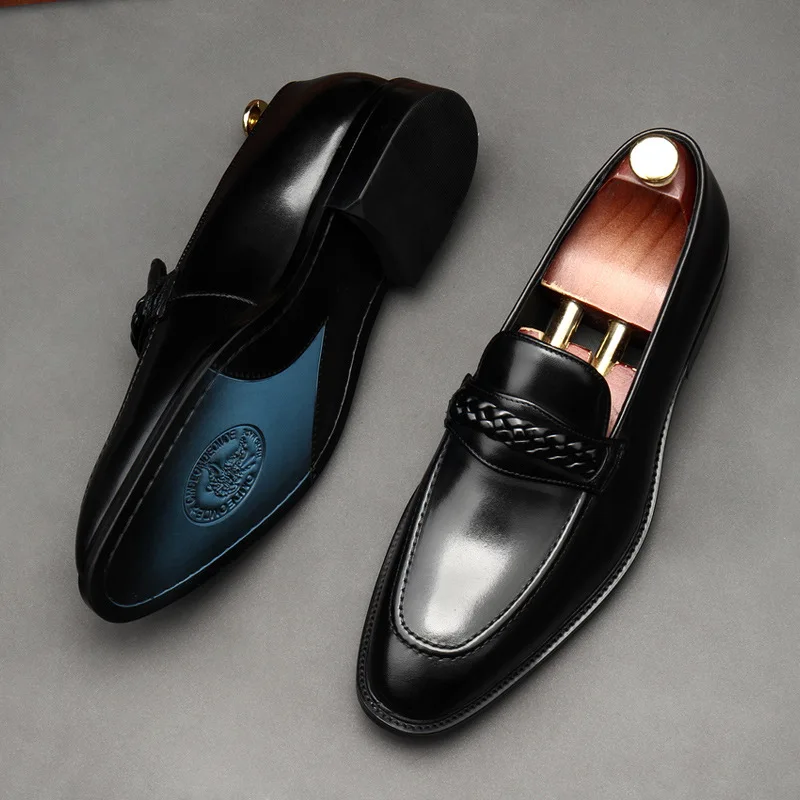 New Shoes Man, foot cover, style, leather production, handmade men's shoes, large, married. Dress size