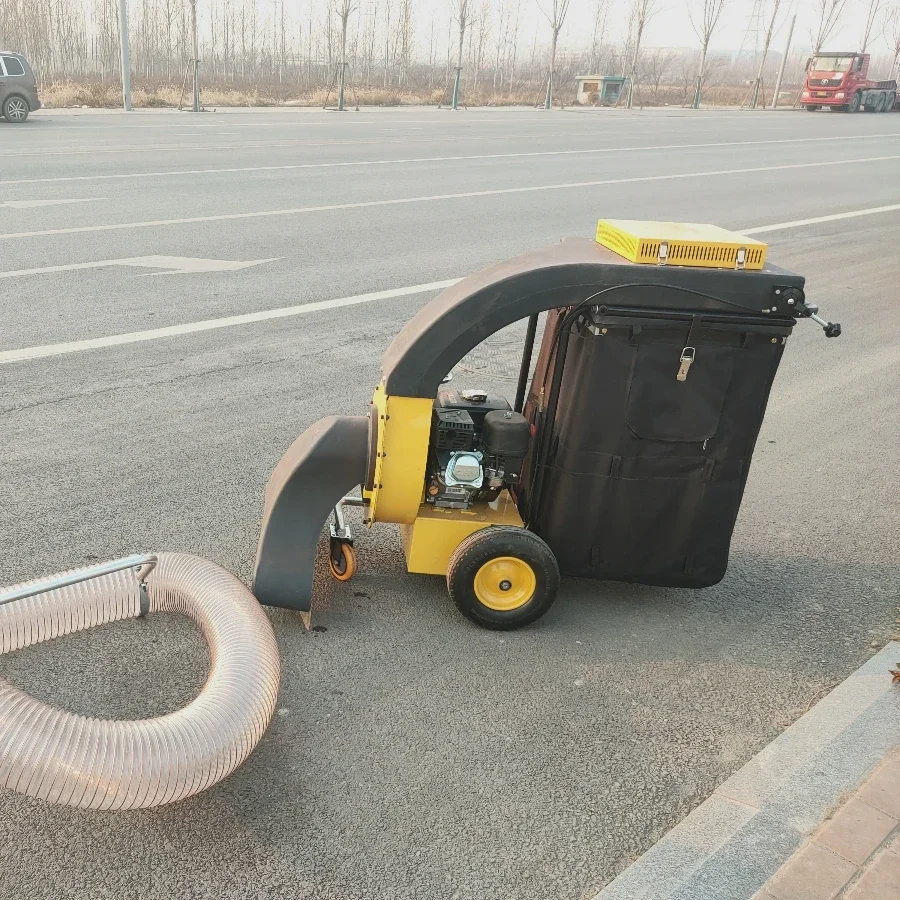 Self propelled leaf collector gasoline leaf sucking machine greening lawn sundries leaf suction machine 6