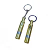 Portable Cigar Punch Cutter With Key Ring Mini Cigar Puncher Pull Hole Cigar Metal Gadget poinçon à cigare zigarrenbohrer 3