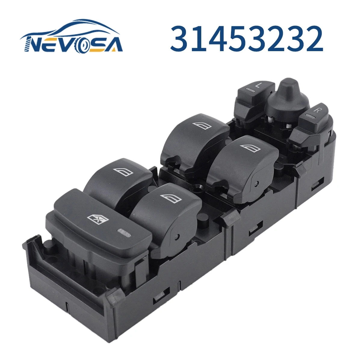 

NEVOSA 31334345 For Volvo S80 S60L C70 V70 XC90 V60 V90 C30 Power Window Switch Auto Part 31453232 31376495 Car Parts