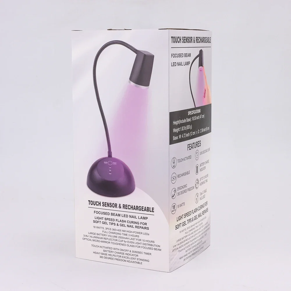 New Arrival Professional  Cordless  LED Nail Lamp Portable UV LED Light Dryer Salon for Manicure for Home Use 6