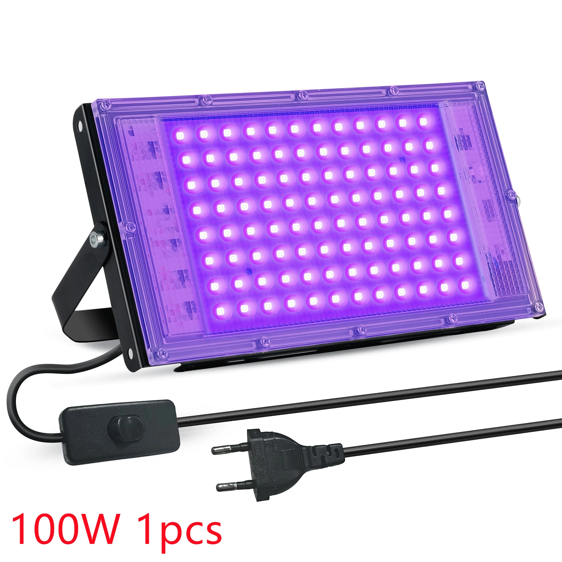 ตัวเลือกสินค้า ไฟ LED สีดำ 50W 100W 150W สำหรับกลางแจ้ง