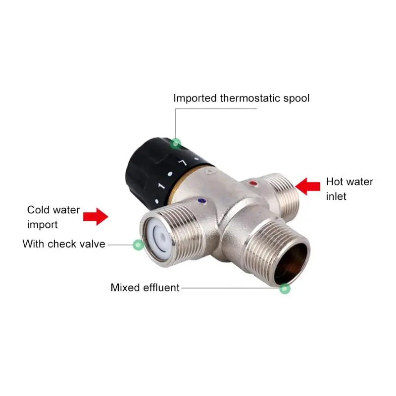 Solar Heater Thermostatic Valve | Solar Thermostatic Mixing Valve | Pipe  Valve - 3/4 - Aliexpress