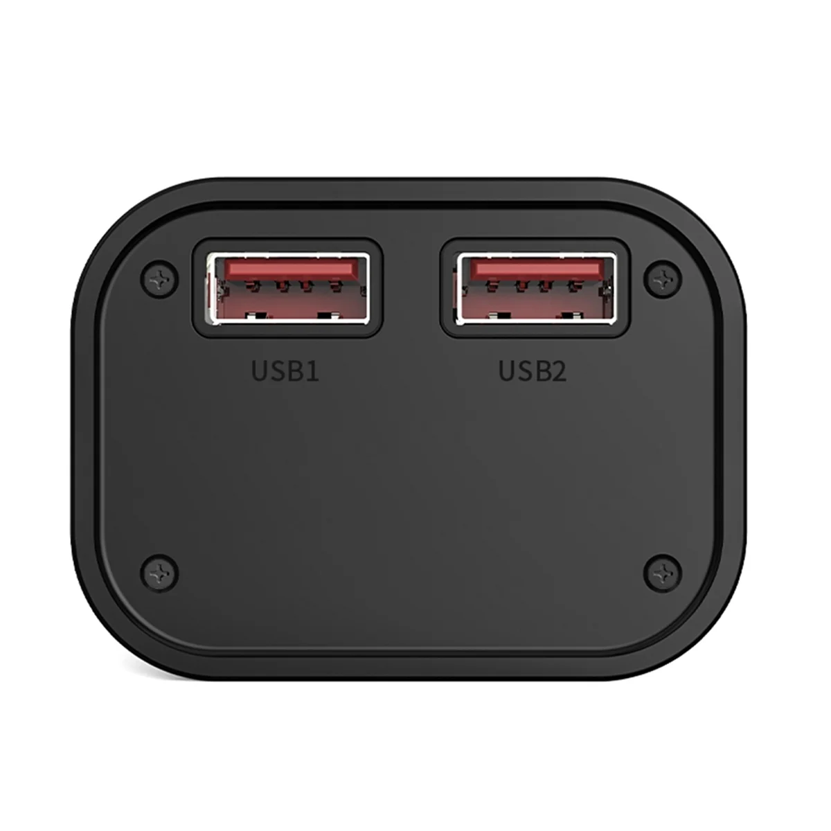 21700 Battery Storage Box 4 Slots DIY Power Bank Box for 21700 Charger Dual USB Output TypeC Input Black-BLife 4