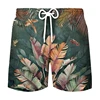 Tree Leaf Camouflage 3d Printed Shorts For Men Casual Sports Breathable Short Pant Summer Fashion Trend Clothes Shorts Trousers 3