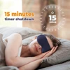 1Pcs, 3D Sleep Mask Heating Massage Eye Mask Eyeshade Cover Shade Eye Patch Soft  Adjustable Portable Blindfold Travel Eyepatch 3
