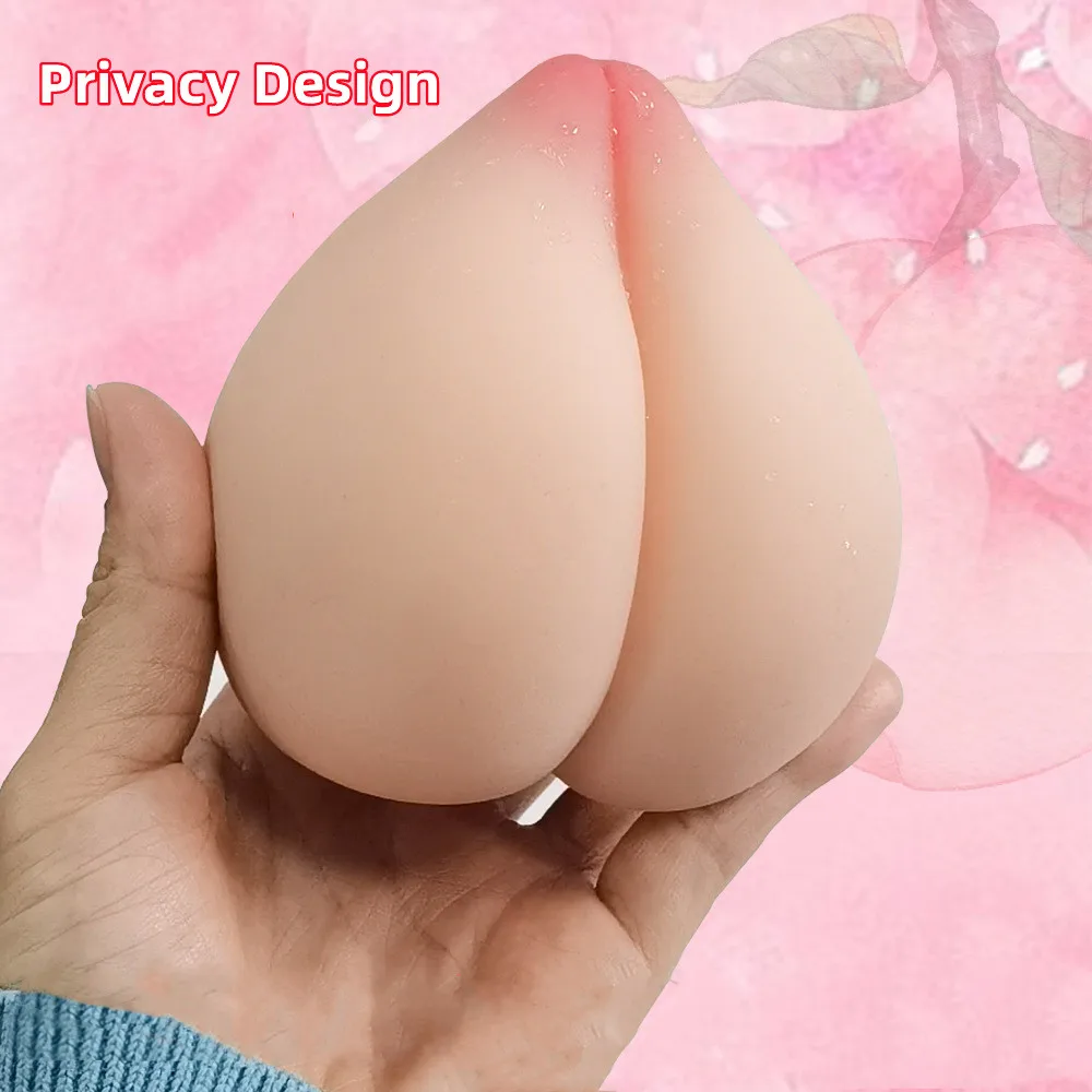 Male Masturbation Toys Real Pocket Pussy Vagina for Men Breast-like Soft Masturbation Cup male masturbator