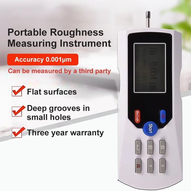 Digital Surface Roughness Tester Meter with LCD Display Handheld Measuring InstrumentTR200