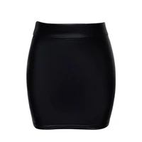 Leather Matte Slim Mini Sexy Fashion PU Hot Short High Waist Skirt Korean Nightclub Streetwear Wholesale Clothes - Image 6