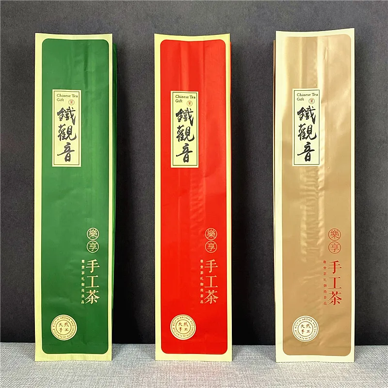 

60g/250g Chinese TieGuanYin Tea Set Vacuum Plastic Bags Anxi Tikuanyin Oolong Tea Compression Packing Bag