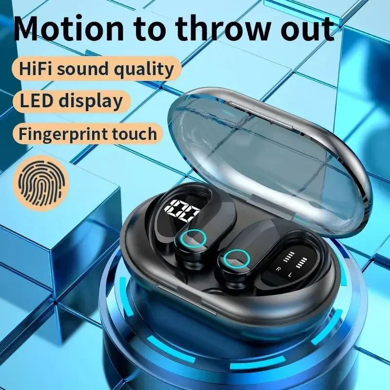 

G37 Clearance Sale Sports Headphones Wireless Earbuds In Ear Light- Weight Headphones Built-In Microphone Immersive Premium Soun