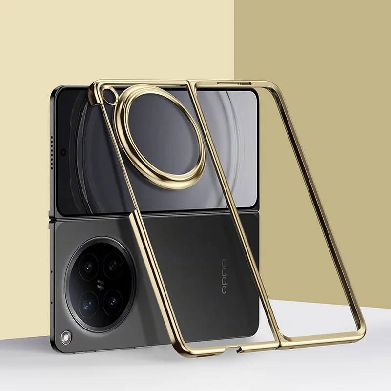 Ultra Thin Electroplated Transparent Shockproof Phone Case - Hard PC Cover