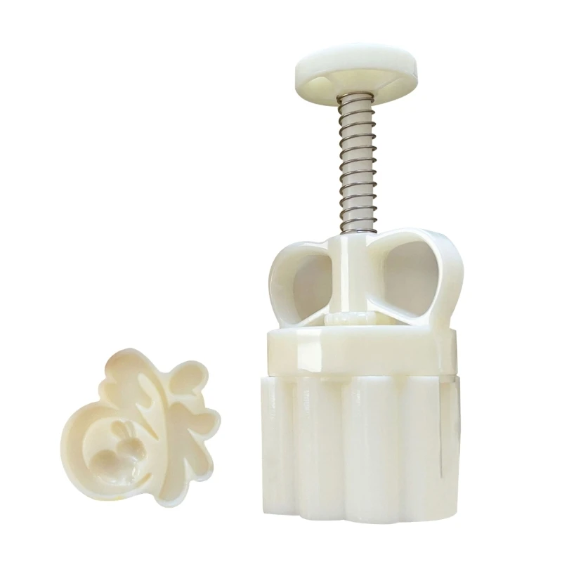 

Форма для торта с изображением луны и кролика Fu Праздник середины осени Mooncake Makers Cookie Stamps G5AB