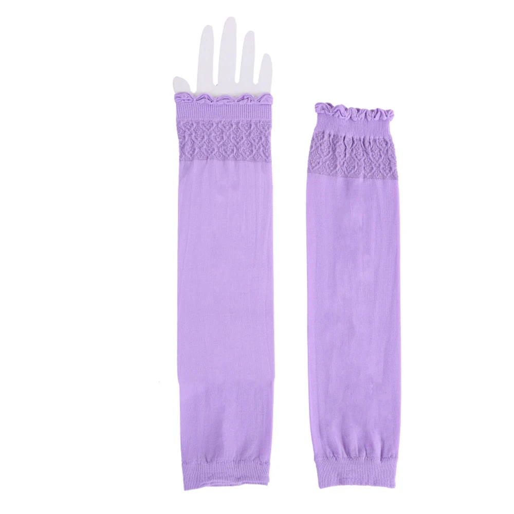 Muslim Women Arm Sleeves Islamic Arm Cover Hijab Stretchy Fabric Abaya Sleeve Ramadan Middle East Sun Protection